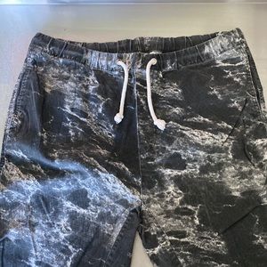 Bleached Dark Gray Joggers (Never Worn)